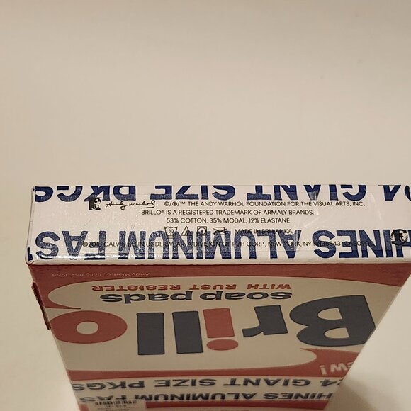 LIMITED EDITION Calvin Klein Andy Warhol Bikini Briefs Woman's Size Small BNIP - Picture 4 of 8